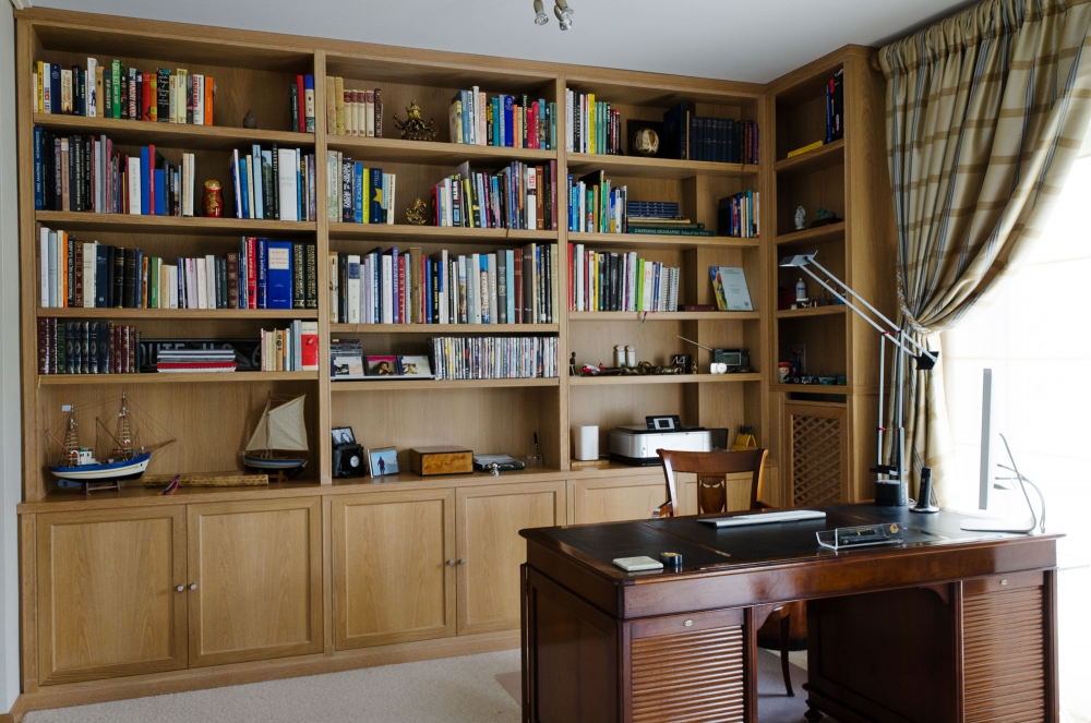 OAK BOOKCASE